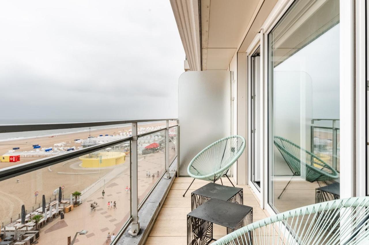 Luxueuze Suite Met Frontaal Zeezicht Knokke-Heist Eksteriør bilde