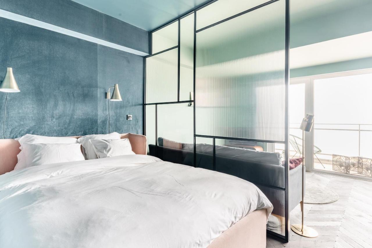 Luxueuze Suite Met Frontaal Zeezicht Knokke-Heist Eksteriør bilde