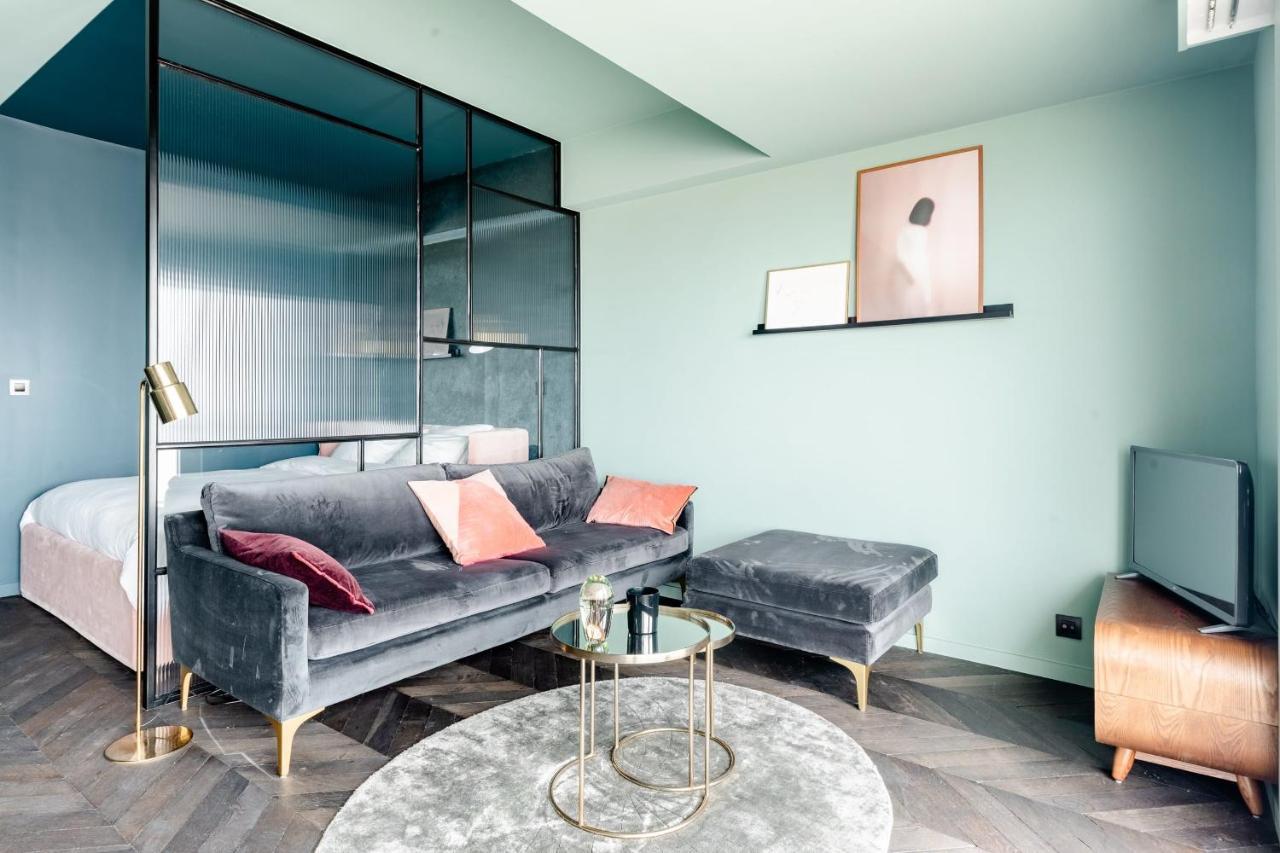 Luxueuze Suite Met Frontaal Zeezicht Knokke-Heist Eksteriør bilde