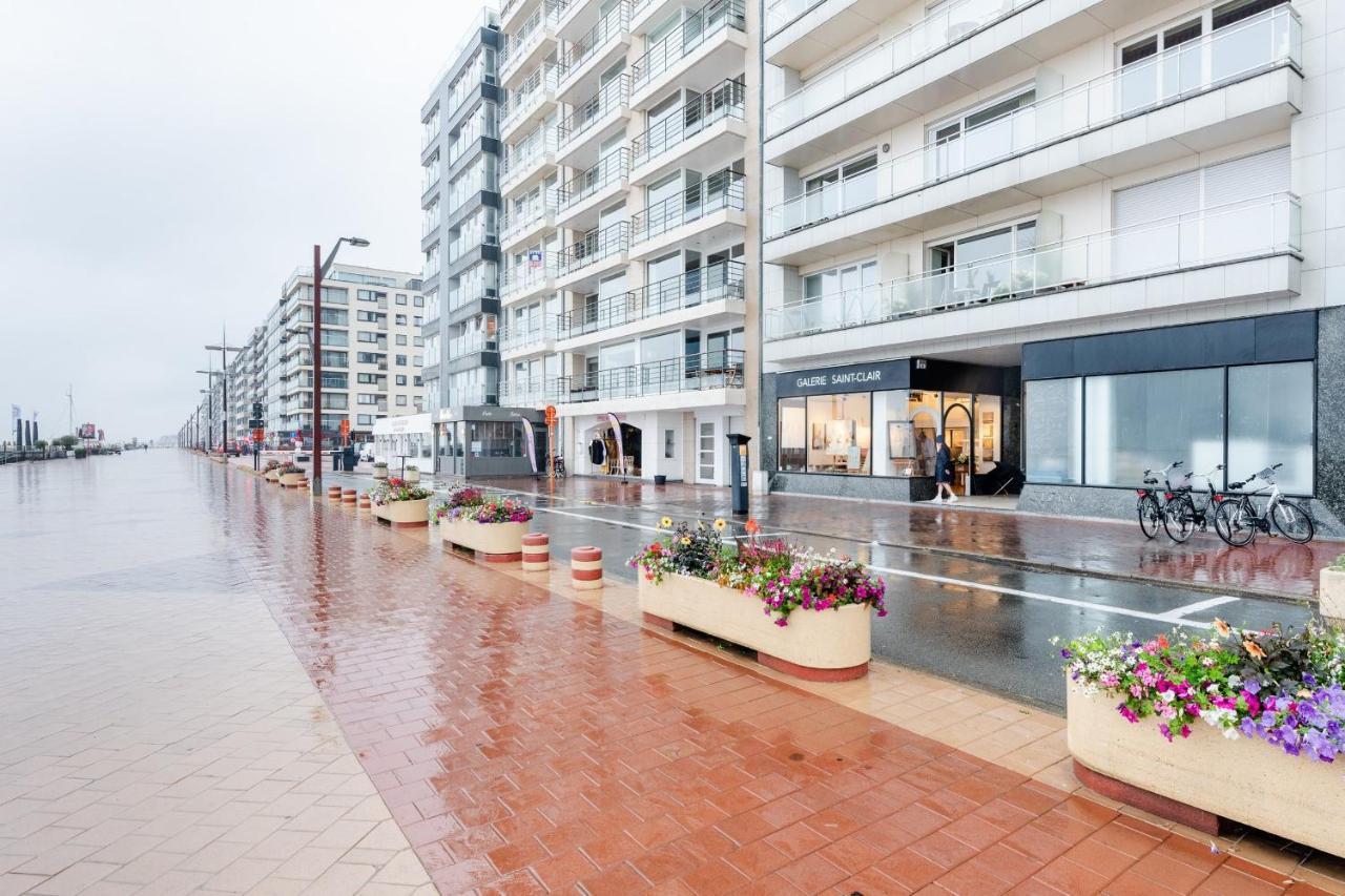 Luxueuze Suite Met Frontaal Zeezicht Knokke-Heist Eksteriør bilde