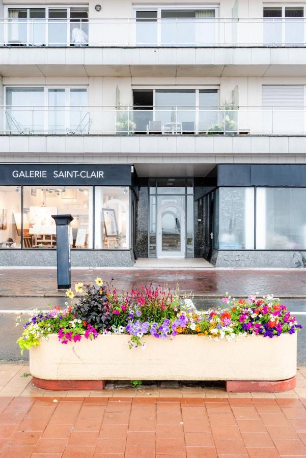 Luxueuze Suite Met Frontaal Zeezicht Knokke-Heist Eksteriør bilde