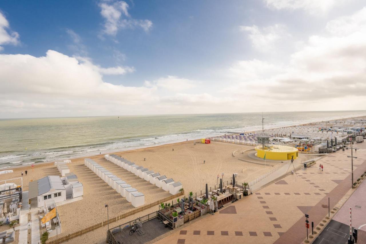 Luxueuze Suite Met Frontaal Zeezicht Knokke-Heist Eksteriør bilde