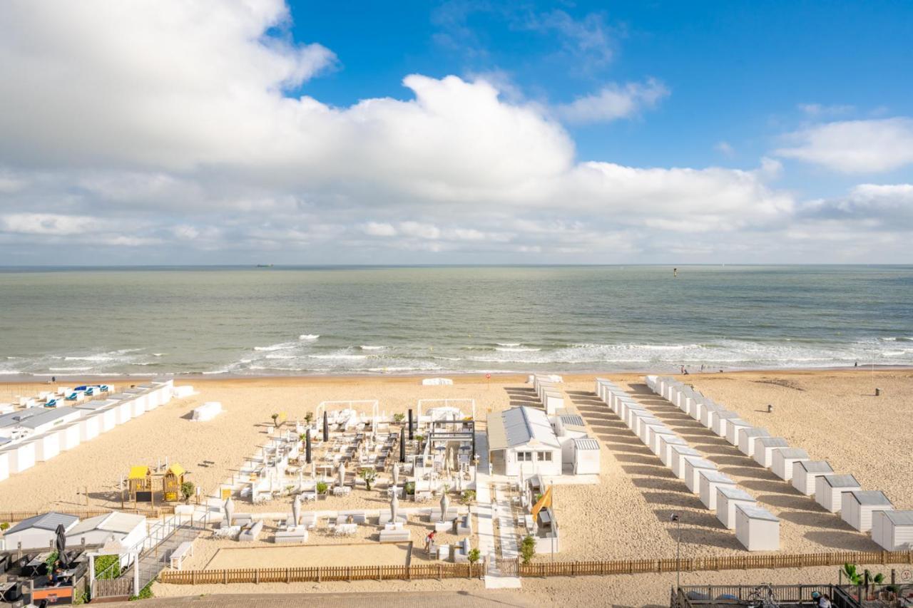 Luxueuze Suite Met Frontaal Zeezicht Knokke-Heist Eksteriør bilde